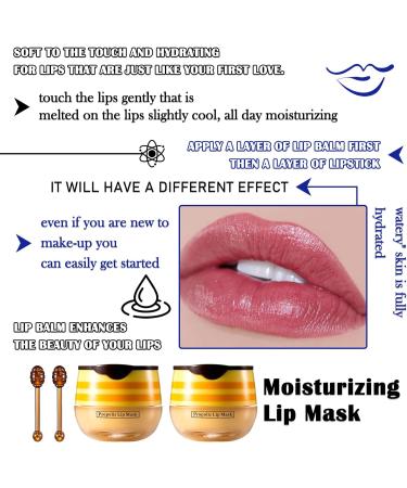 2 Pack Lip Balm Moisturizing Tinted Lip Balm Mini Hydrating Lip Mask for Dry Cracked Lips Smooth Lip Balm Bulk Lip Care Product 2 Pcs - Buy Online on GoSupps.com