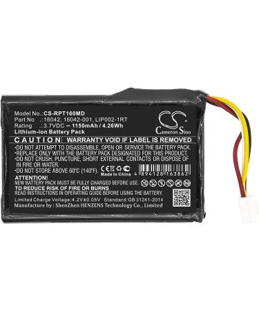 Replacement Battery 1150mAh/3.7V for Reichert 16042 16042-001 LIP002-1RT iPac - International Shipping Available - Buy Online on GoSupps.com