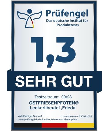 Buy Ostfriesenpfoten Frieda Treats for Dogs - High-Quality Synthetic Leather - Altrosa Size L - Easy Open Magnet Lock Futter Bag - Perfect Gassitasche for Outdoor Walks - Buy Online on GoSupps.com