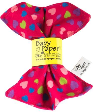 Baby Paper Original Crinkle Sensory Toy 3-Pack - Hearts Pink Lilac - Washable & Non-Toxic Crinkle Paper - Perfect Gift Topper - Reusable Crinkle Toy - Buy Online on GoSupps.com