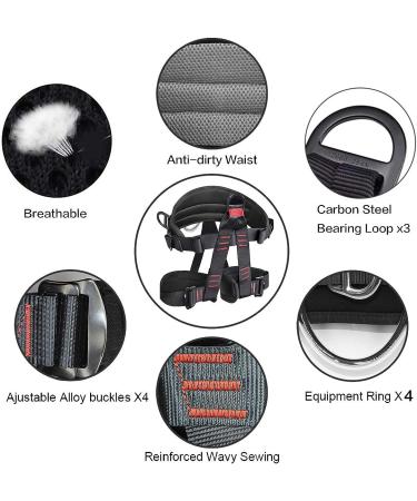 Large Size HeeJo Climbing Safety Seat Belt for Outdoor Tree Climbing - Expanding Training Gear - Buy Online on GoSupps.com