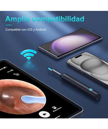 Buy 8MP HD Ear Wax Removal Otoscope - Waterproof WiFi Ear Endoscope for iPhone & Android - Buy Online on GoSupps.com