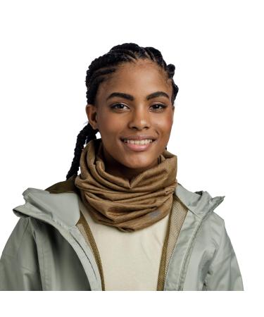 Buff Unisex Lightweight Merino Wool Tube Scarf One Size Coyote