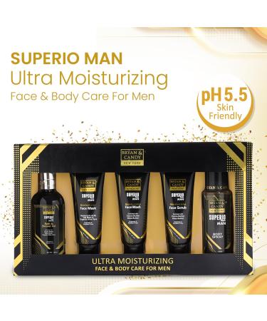 Br.yan & Can.dy Complete Face & Body Care Kit | Vegan Gift Set for Men | Rakshabandhan Gift for Brother | pH 5.5 SLS & Paraben Free All Skin Types - Buy Online on GoSupps.com
