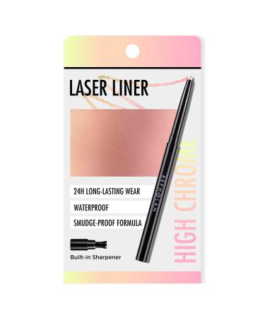 BEPHOLAN Pink Eyeliner Pencil Colorful Waterproof Glitter Gel Eyeliner Pen Korean Waterline Eyeliner Colorful Cream Bronze Smudge Proof Holographic Eye Liner(DAYDREAMY)