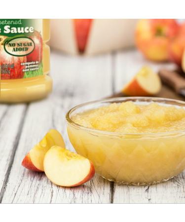 Gefen Unsweetened Apple Sauce 23oz (2 Pack) - Sugar-Free & Kosher for Passover - Buy Online on GoSupps.com