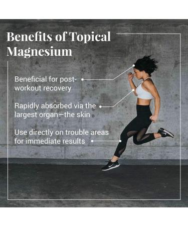 Ancient Minerals Magnesium Oil Spray 4fl oz - Topical Genuine Zechstein Magnesium Chloride Concentrate - Buy Online on GoSupps.com