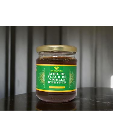 Miel de fleur de Nigelle d Egypte - Poids net 250g - Pur - 100% naturel -miel rare - vertues immenses et nombreuses 100% naturel miel rare- aucun ajout de nigelle - immunite BOOSTER 250 g (Lot de 1) - Buy Online on GoSupps.com