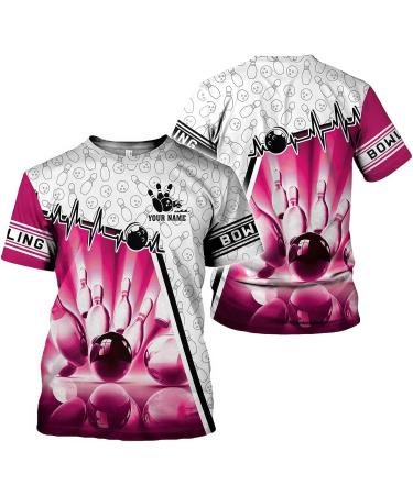 Custom Name American Bowling Shirt | Personalized 3D All Over Printed Men's Bowling Gift - Buy Online on GoSupps.com