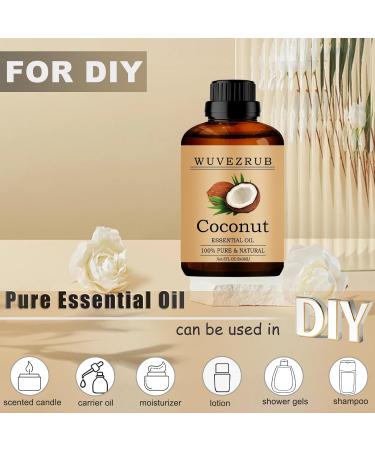 Coconut Essential Oil 240ML - 100% Pure and Natural for Aromatherapy Diffuser - 8 Fl Oz Coconut 8 Fl Oz (Pack of 1) - Buy Online on GoSupps.com