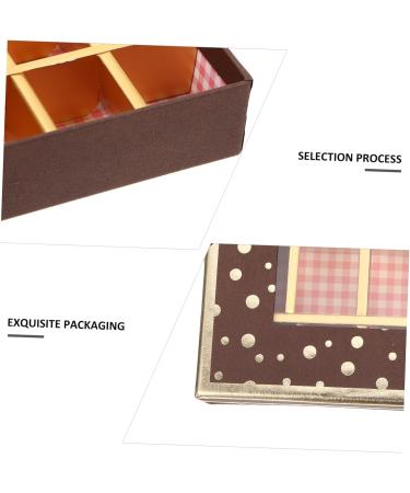 Operitacx Box Treat Truffles Grids Valentine's Wedding Day Window Candy with Ing Chocolate - Buy Online on GoSupps.com