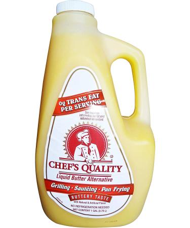 Chef's Quality Alternative Liquid Butter 1 Gallon