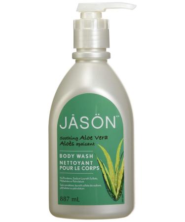 Jason Natural Pure Natural Body Wash Soothing Aloe Vera 30 fl oz (887 ml)