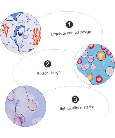 Hemoton 6Pcs Washable Bamboo Charcoal Cloth Menstrual Pads - Reusable Period Pads for Nursing Mothers - Buy Online on GoSupps.com