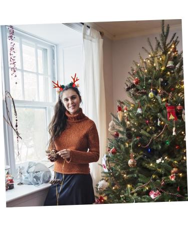 minkissy 8 Pairs Christmas hair clips antler alligator clips hair decoration antler hair barrette duckbill hair clips bill hair clips for women girls costumes Duckbill Hairpins animal - Buy Online on GoSupps.com