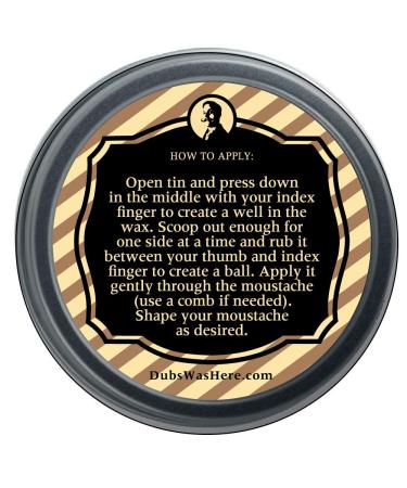 Dubs Was Here 1oz Firm Stache Cream - Competition Style Moustache Wax (Lavender Scent) - Buy Online on GoSupps.com
