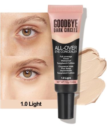 Face Concealer makeup concealer for face Waterproof lightweight concealer 12G Eye primer liquid foundation cosmetic for all day wear 10 Light A - Buy Online on GoSupps.com