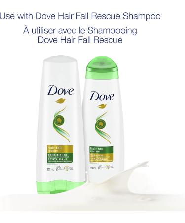 Dove Hair Fall Rescue Conditioner with Bio-Nourish Complex nourishes weak fragile hair 355 ml - Buy Online on GoSupps.com