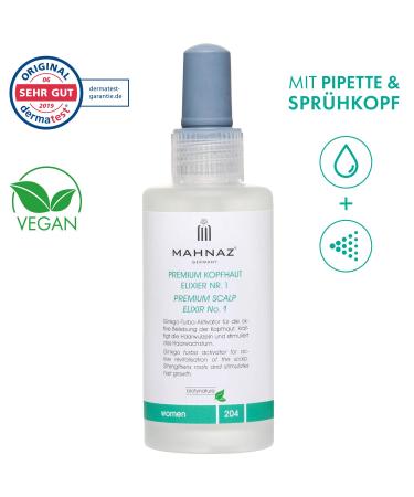 Mahnaz for Women - Premium Scalp Elixir No.1 | Prevent Hair Loss Stimulate Growth | Vegan Hair Serum | 100 ml - 2-Month Supply - Buy Online on GoSupps.com