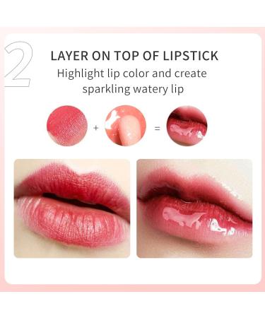 3 Color Plumping Lip Oil | 3-IN-1 Hydrating Gloss & Tinted Balm | Long Lasting Moisturizing Shine | International Shipping Available - Buy Online on GoSupps.com
