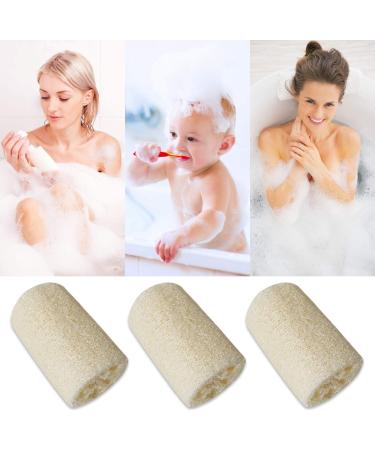Buy 6 Pack Natural Luffa Sponge - 10cm Exfoliating Cucumbers for Skin Care Bath & Shower Peeling - Eco-Friendly Body & Kitchen Sponge - Buy Online on GoSupps.com