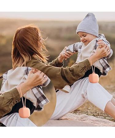 Anulely Portable Silicone Pacifier Cover - Ideal Pacifier Holder for Outdoor Walks | Durable & Travel-Friendly - Buy Online on GoSupps.com