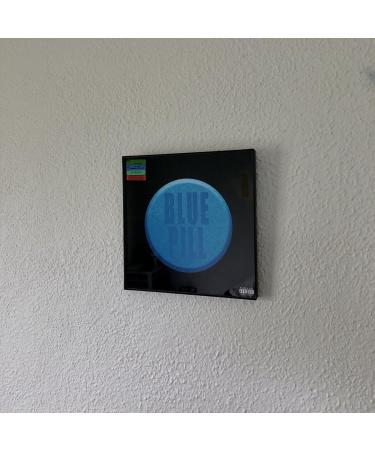 Framed Travis Scott Blue Pill Album Cover 8x8 - Premium Wall Art for Music Lovers | International Shipping Available - Buy Online on GoSupps.com