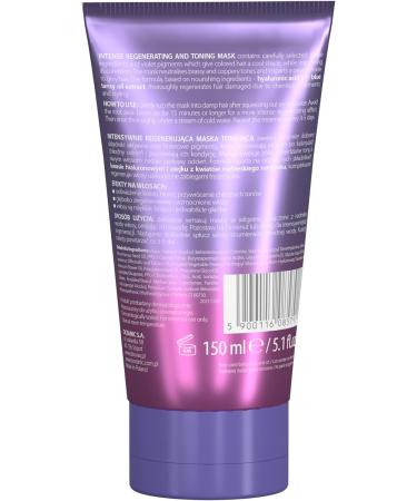 Biovax Ultra Violet Intense Regenerating Toning Mask for Blonde and Gray Hair 150ml - Buy Online on GoSupps.com