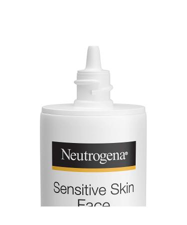 Neutrogena Sensitive Skin Liquid Sunscreen SPF 50 - 1.4 fl oz (40 ml) | Broad Spectrum Protection - Buy Online on GoSupps.com