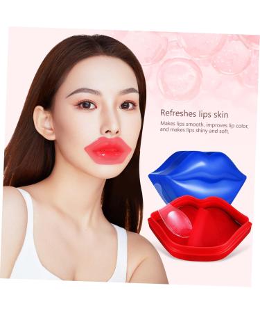 GLEAVI 8 Boxes Lip Mask Collagen Lip Balm Masks Collagen Mask Grooming Tool Laniege Lip Skin Mask Lip Plumping Masks Lip Sleeping Masks Wonder Skin Gel Lip Glycerin Moisturizing Patch - Buy Online on GoSupps.com