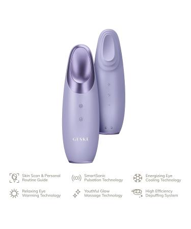 Buy Geske SmartAppGuided Warm & Cool Eye Energizer | 6-in-1 Eye Massager for Dark Circles & Puffiness | Electrical Massage Device | International Shipping Available - Buy Online on GoSupps.com