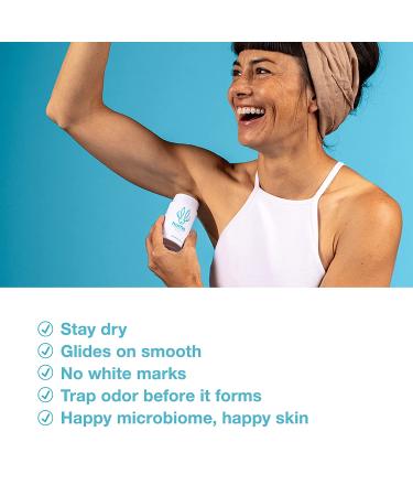 Hume Supernatural Natural Deodorant for Women & Men - Aluminum Free, Probiotic, Plant Based, Aloe & Cactus Flower - Anti Sweat, Stain & Odor Protection - After Rain Scent - 1 Pack - Buy Online on GoSupps.com