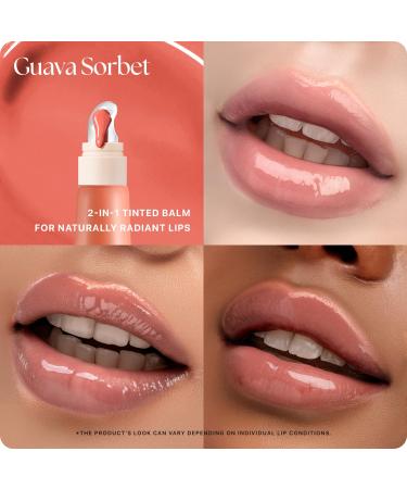 Nature Republic Honey Melting Lip & Butter Balm (DIRTY CHOCO & GUAVA SORBET) Set - Moisturizing Tinted Lip Balm Peptides Sheer Tint Glowy Finish - Buy Online on GoSupps.com