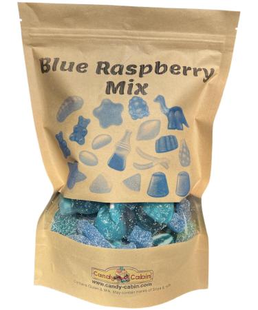 Blue Raspberry Pouch Jelly Mix Sweet Candy Personalised Gift Bag Resealable