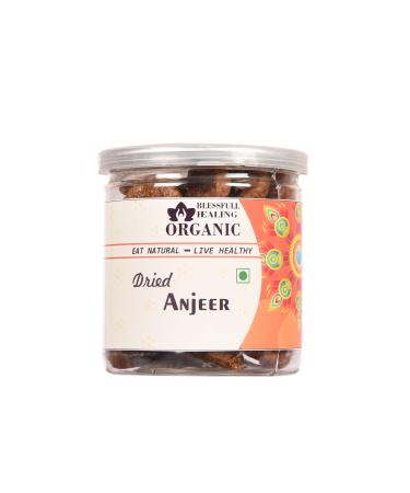 Blessfull Healing Organic Dried Anjeer 300 Gram Airtight Container (Packing May Vary)