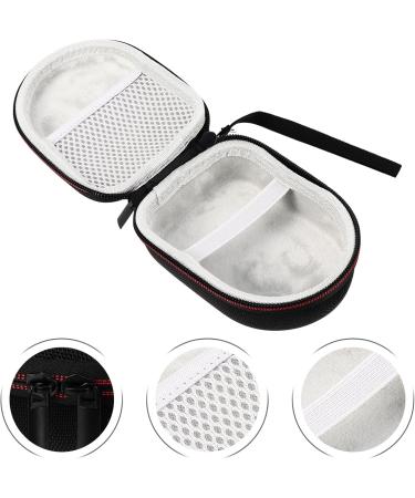 Frcolor 2-Section Razor Storage Bag Organizer for Glucose Measurement Devices & Electric Shavers - Travel Case for Hard Drives & Power Banks - Buy Online on GoSupps.com