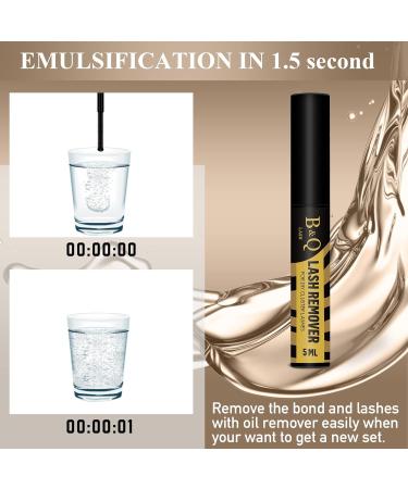 B&Q Eyelash Extension Kit B25 - 72Pcs Thin Band Cluster Lashes DIY Kit with Tweezers and Lash Bond (D-8-16 MIX) - Individual Lashes Cluster Kit - Buy Online on GoSupps.com