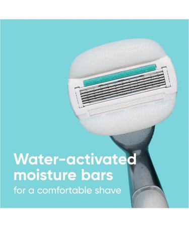  Gillette Venus Gillette Venus Pro ComfortGlide Sensitive Women's Razor with a touch of aloe vera 3 replacement blades metal handle - Buy Online on GoSupps.com