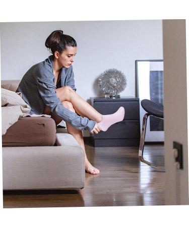  Ipetboom Ipetboom 1 Pair Protective Socks Moisturizing Foot Sock Peeling Stocking Dry Cracked Socks Heel Socks for Dry Cracked Feet Gel High Heels Foot Skin Sock Retaining Moisture Sock Sebs Pink - Buy Online on GoSupps.com