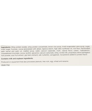 ISAGENIX Chocolate Decadence Bars 10ct  2.29 oz(65g) per bar - Buy Online on GoSupps.com