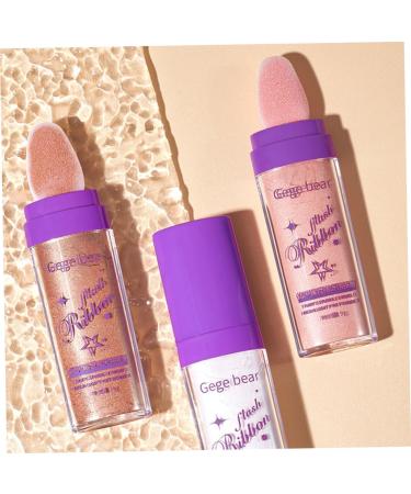 Healeved 3pcs Highlight Pat Powder Body Glitter Compact Powder Makeup Arm Highlighter Highlight Powder for Girl Highlighter Powder for Makeup Makeup Body Makeup Face Glitter - Buy Online on GoSupps.com