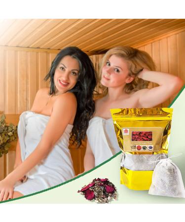 Organic Yoni Steam Herbs for Vaginal Cleansing | V Steam Kit with Filter Bag - 7 Steams for Women - Buy Online on GoSupps.com
