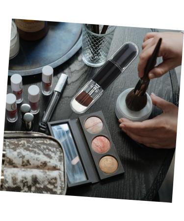 FRCOLOR Cosmetics Brush Telescopic Makeup Brush Combination Cosmetic Plastic Travel Fluffy Telescopic Brush - Buy Online on GoSupps.com