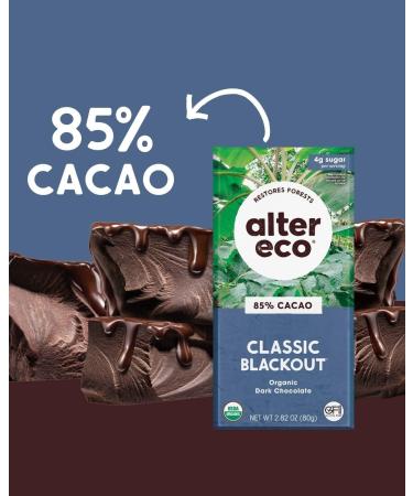 ALTER ECO Organic Dark Chocolate Classic Blackout - 85% 12 Pack brown - Buy Online on GoSupps.com