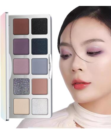 WJnflQN Eyeshadow Palette 10 Color Smooth Portable Beauty Cosmetics Travel Makeup Palette for Women Girls Girlfriend Mom - Buy Online on GoSupps.com