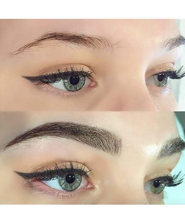 4 Points Eyebrow Pencil Eyebrow Pen Microblading liquid Eyebrow Pen Creates Lasting Make-Up Professional Natural Looking Eyebrows Daily Waterproof Eyebrow Pen Stays on 24H (Black) - Buy Online on GoSupps.com