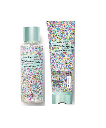 Victorias Secret Pink Sweet Fix Fragrance Mist and Lotion Set (2PC) - 8.4 fl oz & 8 fl oz (Cake Confetti) - Buy Online on GoSupps.com