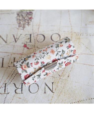 Buy Hanyi Retro Print Leather Lipstick Box & Mirror Stylish Lipstick Case Gift Set (3 Pcs) for International Shipping - Buy Online on GoSupps.com