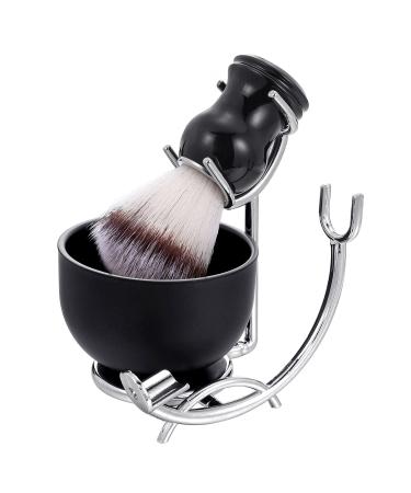CCbeauty Shaving Brush and Bowl Kit for Men, 3-IN-1 Wet Shave Brushes Set with Stainless Steel Large-Capacity 3.23'' Shaving Cup Mug,Safety Razor Stand Holder Birthday Fathers Day from Daughter - Buy Online on GoSupps.com