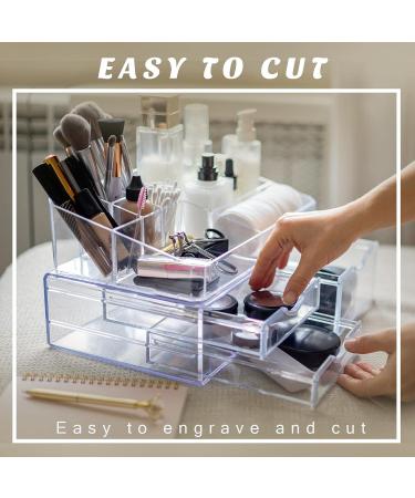 50 Pcs 5x7 Inch Clear Acrylic Sheets - 0.08 Thick Transparent Panels for Photo Frames, Signs, Crafts & DIY Projects - Buy Online on GoSupps.com